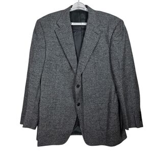 Canali Vezina  wool  tweed with Elbow suede patch Blazer